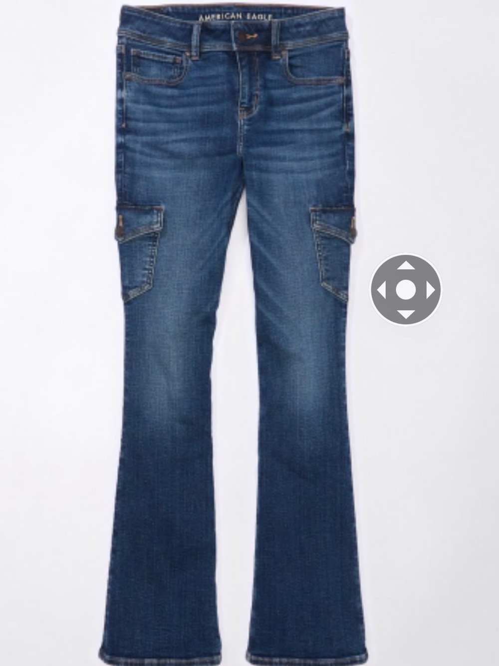 American Eagle Outfitters Women’s Dark Blue Boot Cut Jeans